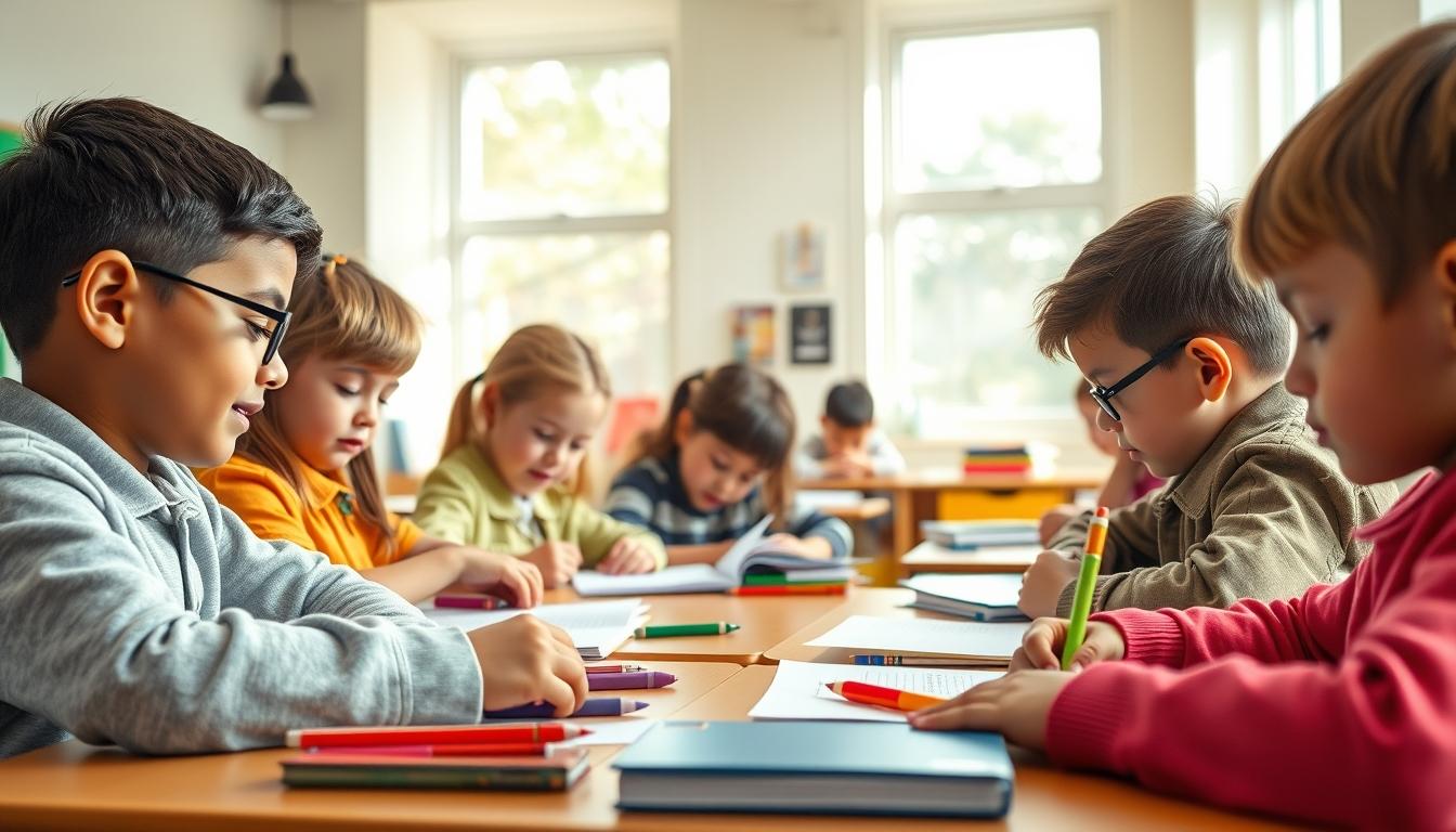 Organized study environment supporting productive learning